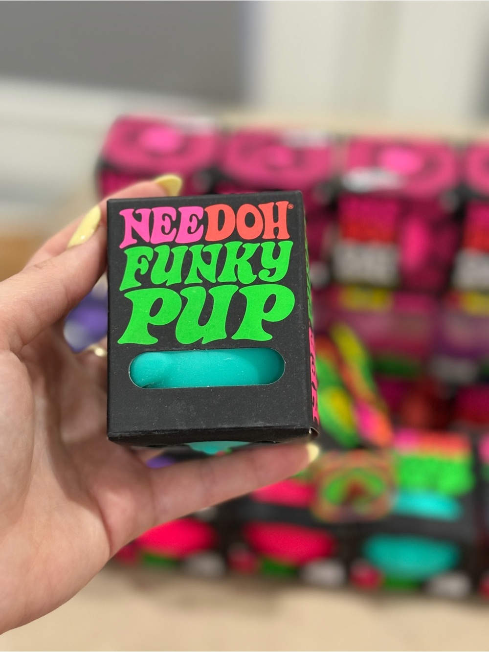 Funky Pup Sensory Chew Toy - Teal